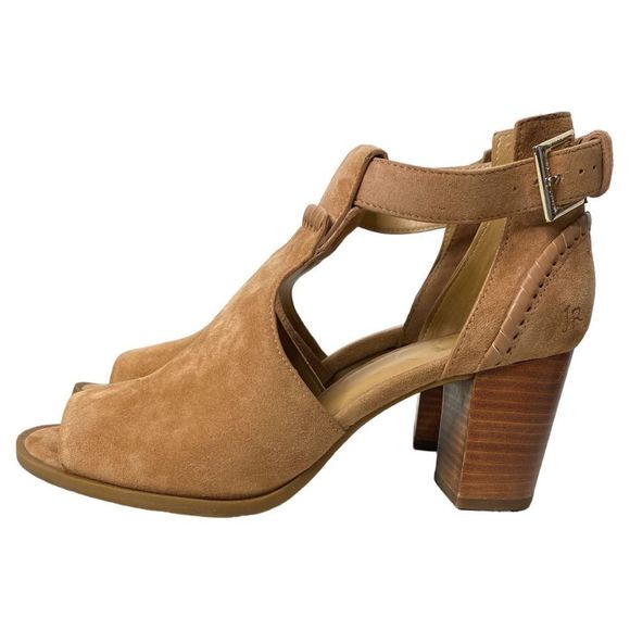 Jack Roger’s Cameron Suede Open Toe Bootie - Picture 1 of 6